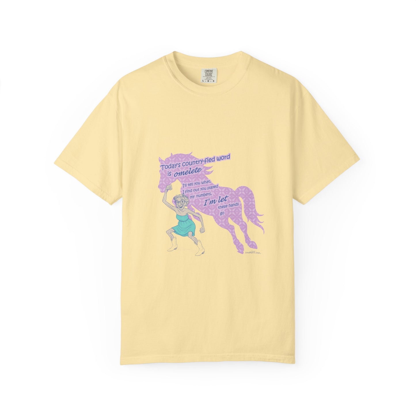 Omelet - Unisex Garment-Dyed T-shirt