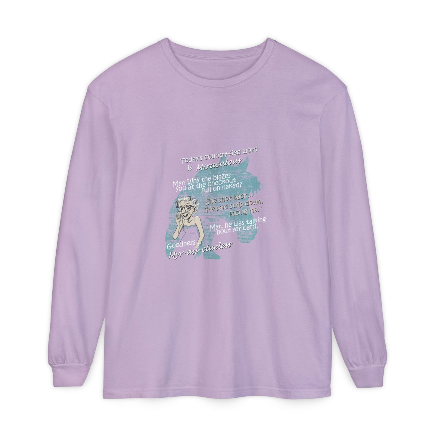 Miraculous - Unisex Garment-dyed Long Sleeve T-Shirt