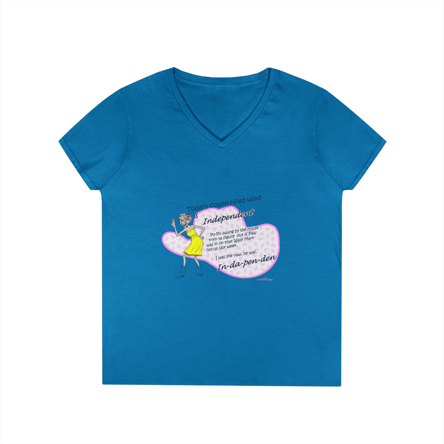 Independent - Ladies' V-Neck T-Shirt