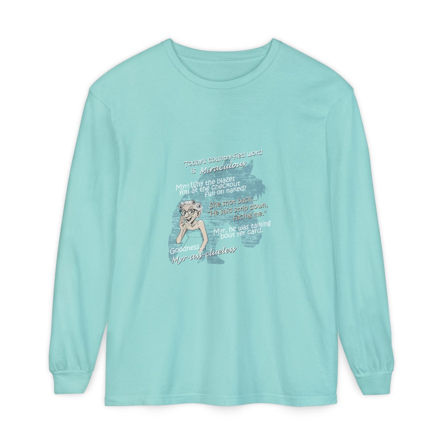 Miraculous - Unisex Garment-dyed Long Sleeve T-Shirt