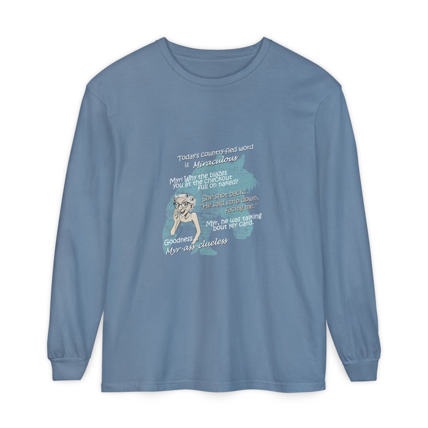Miraculous - Unisex Garment-dyed Long Sleeve T-Shirt