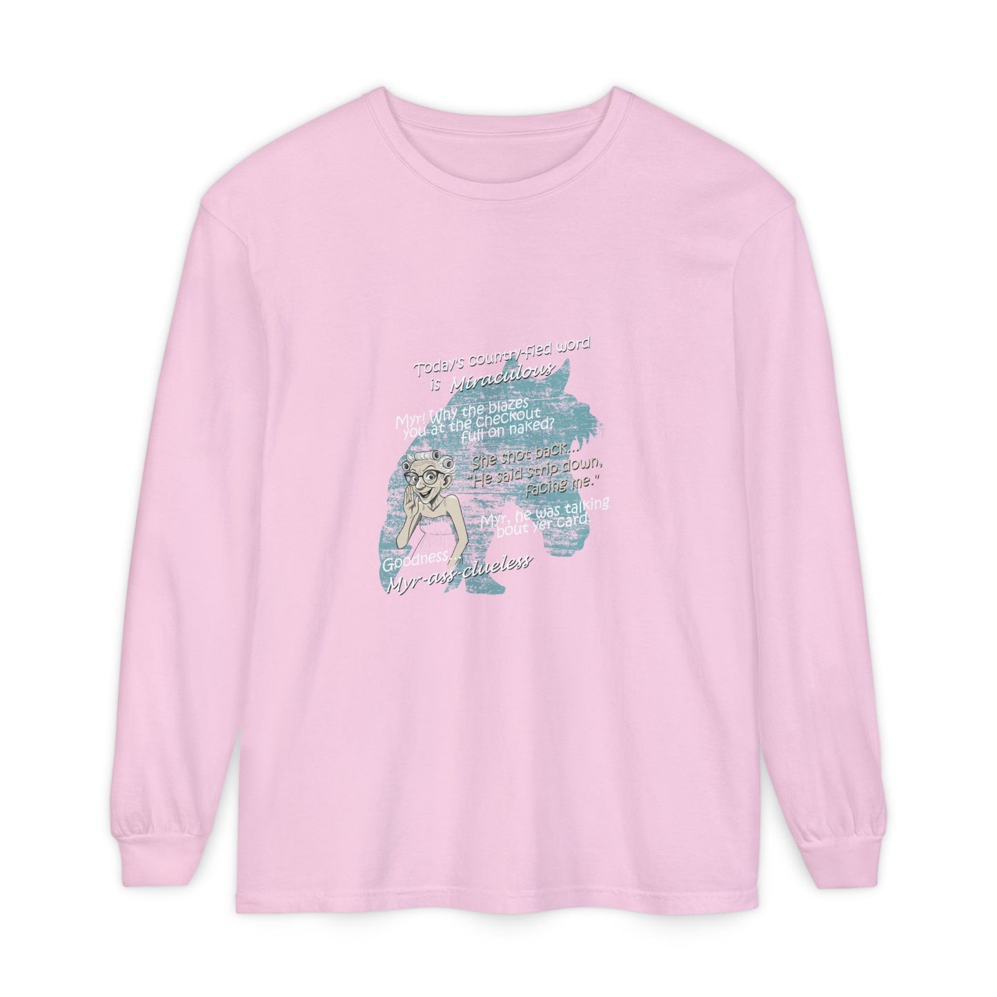 Miraculous - Unisex Garment-dyed Long Sleeve T-Shirt