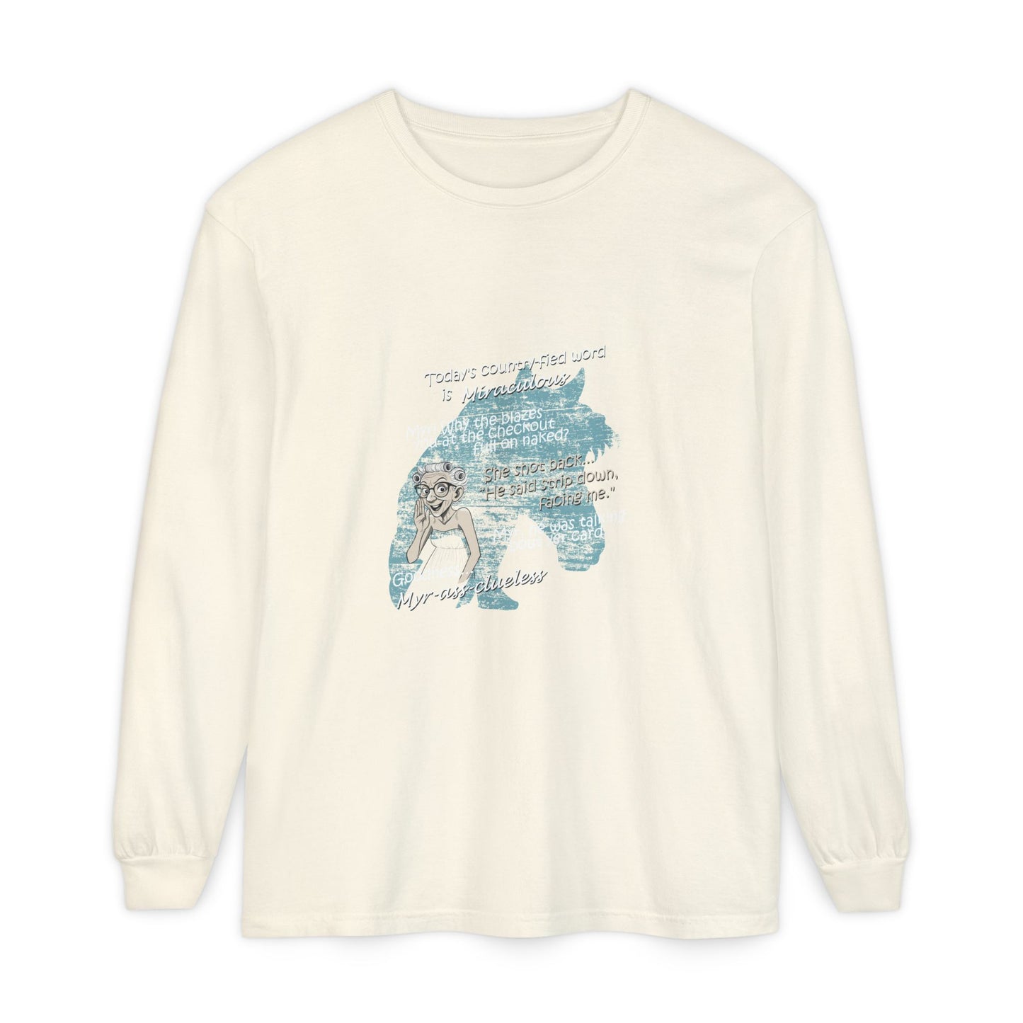 Miraculous - Unisex Garment-dyed Long Sleeve T-Shirt