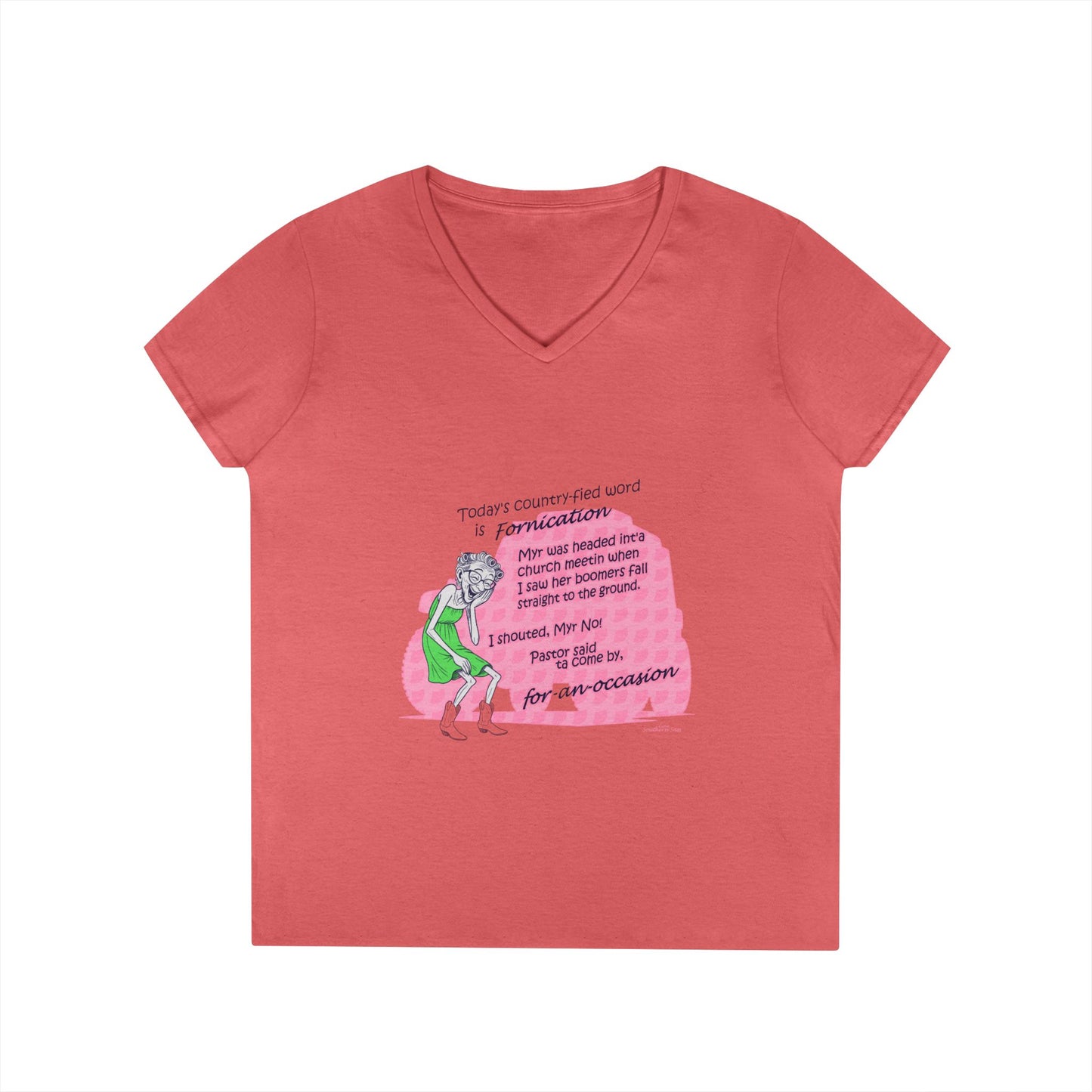 Miraculous - Ladies' V-Neck T-Shirt