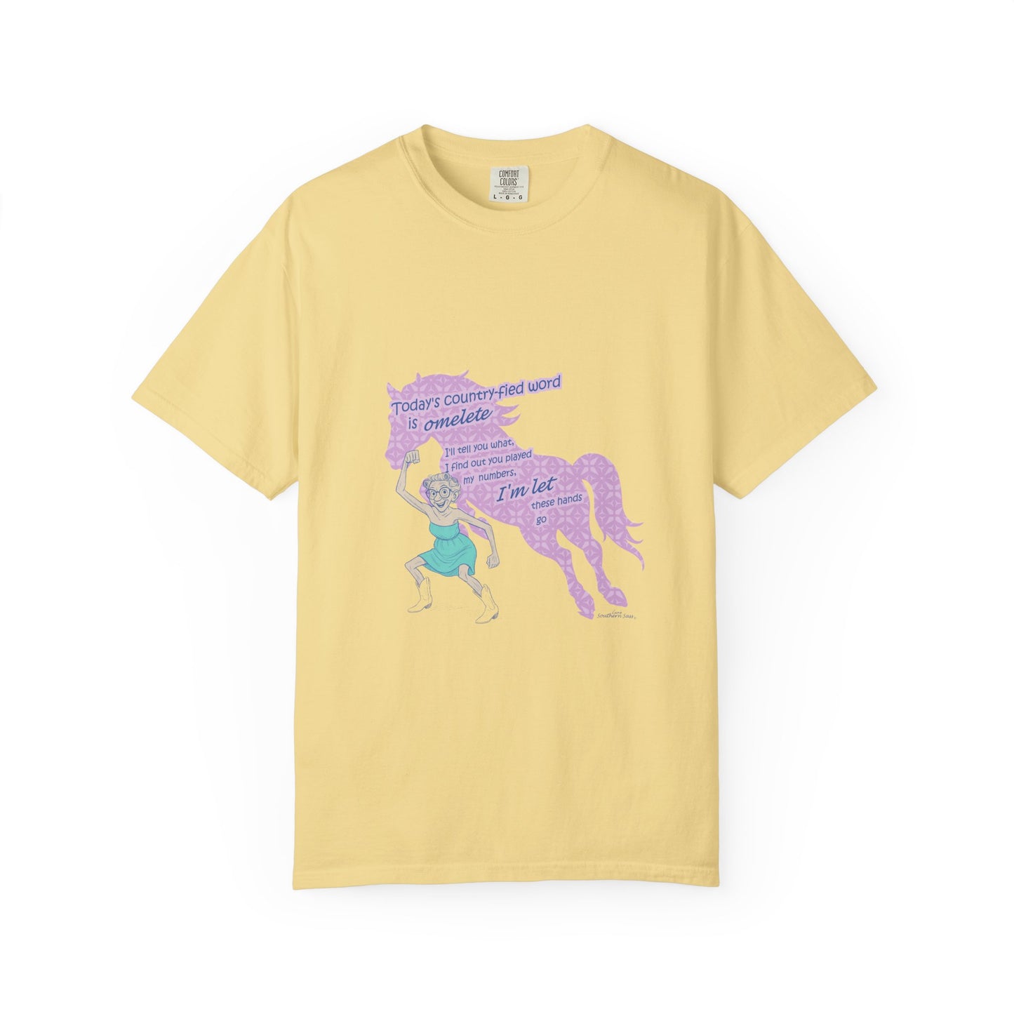 Omelet - Unisex Garment-Dyed T-shirt