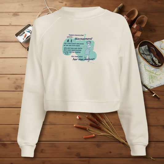 Miraculous - Women's Cropped Fleece Pullover