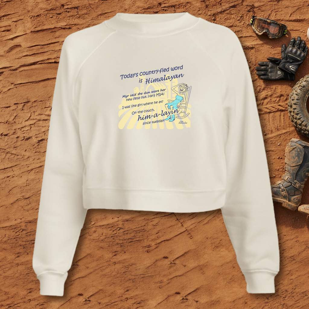 Himalayan - Women's Cropped Fleece Pullover