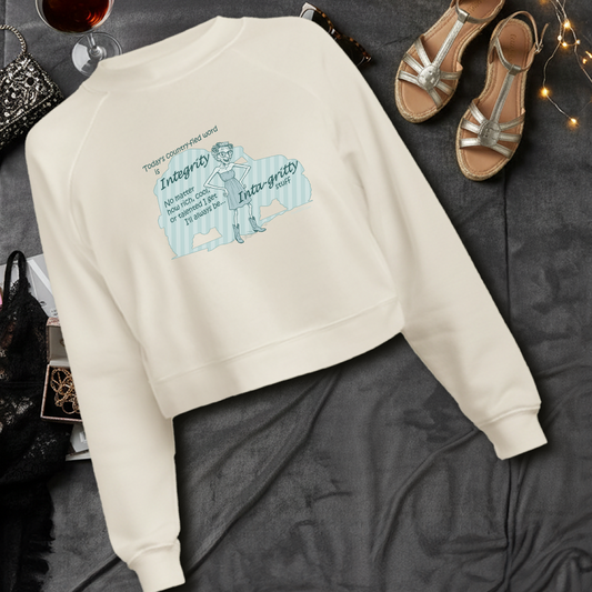 Integrity Women's Cropped Fleece Pullover