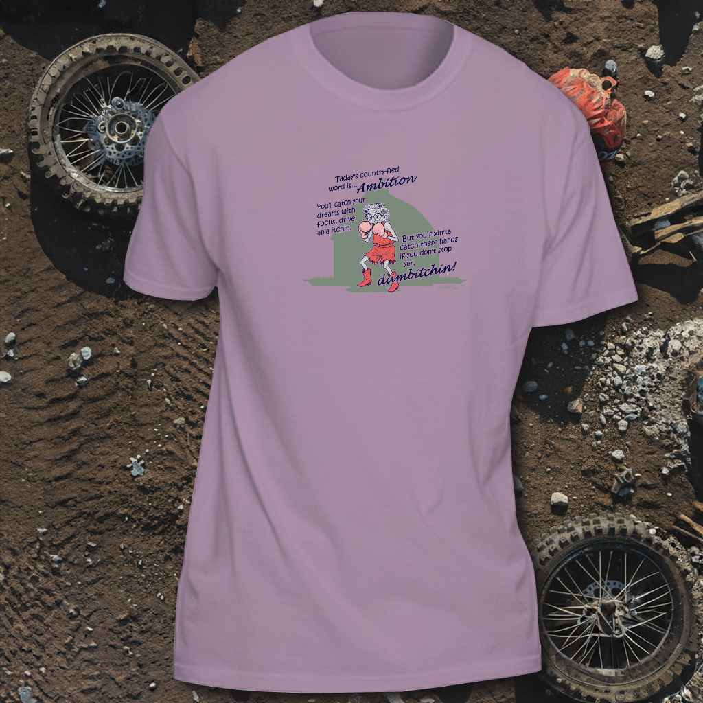 Ambition - Unisex Garment-Dyed T-shirt