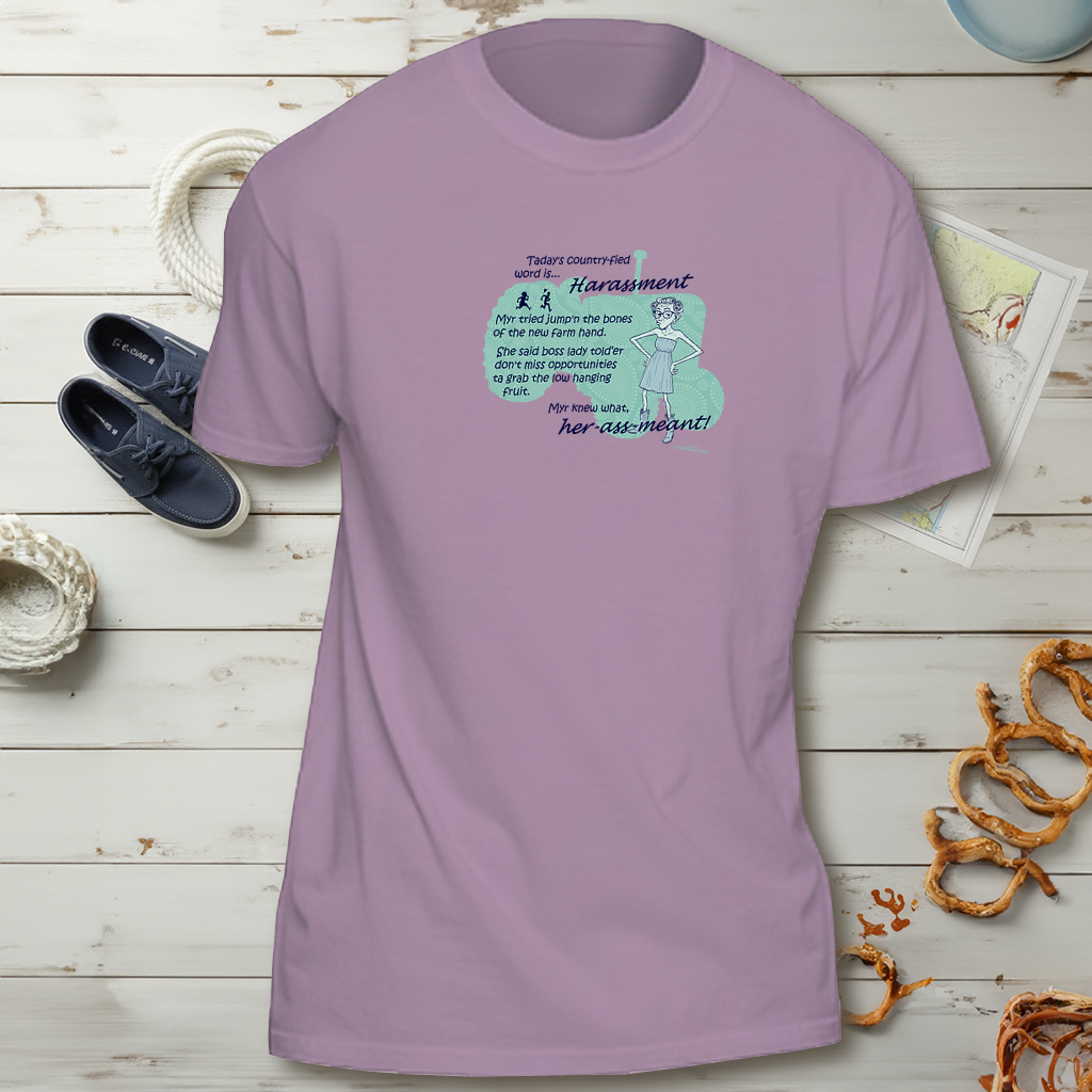 Harrassment - Unisex Garment-Dyed T-shirt