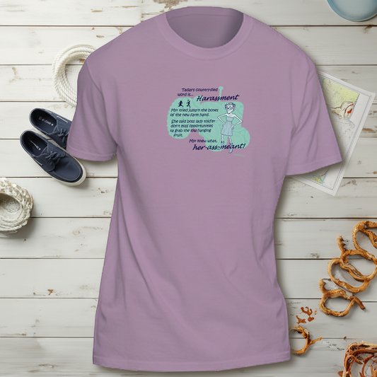 Harrassment - Unisex Garment-Dyed T-shirt