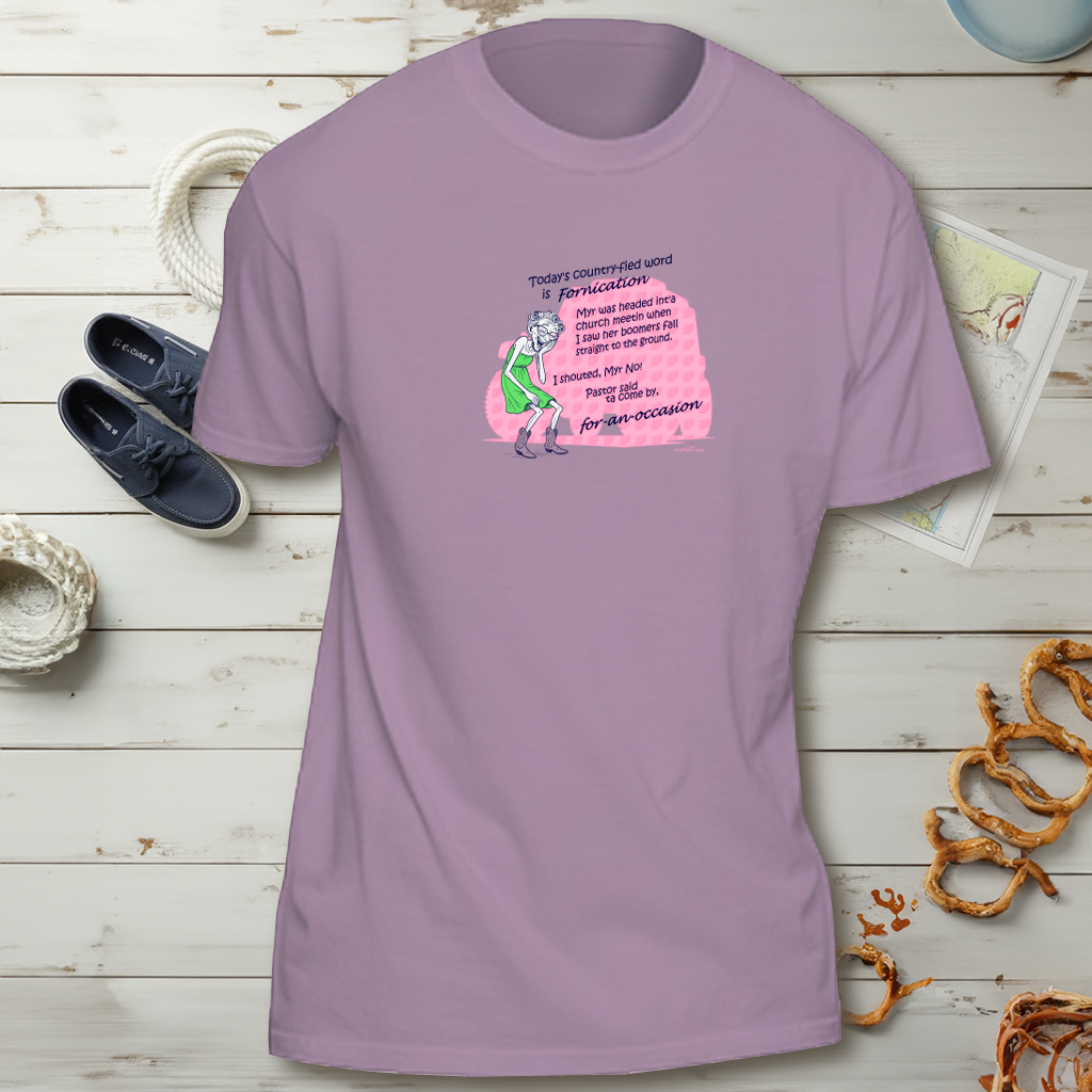 Forny - Unisex Garment-Dyed T-shirt