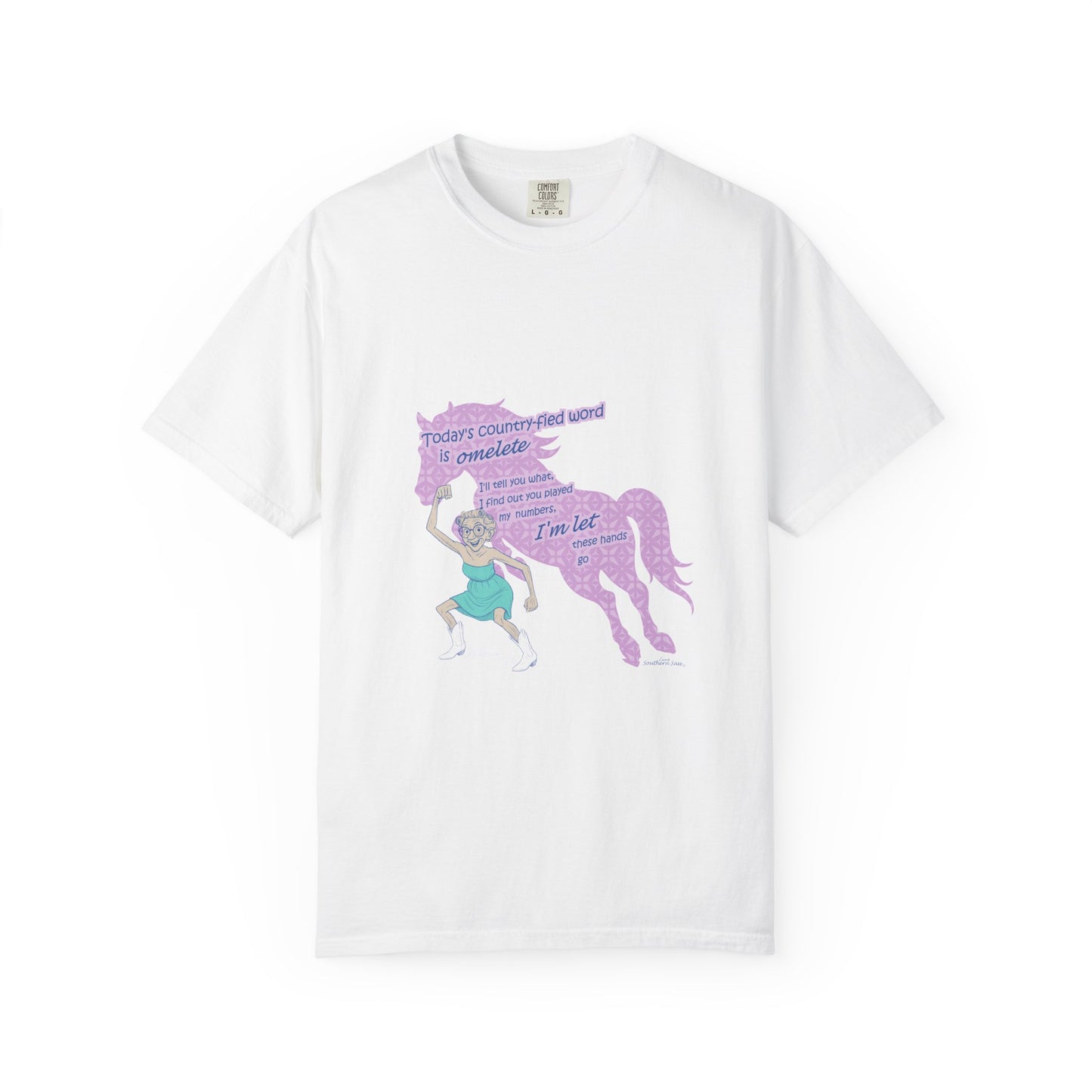 Omelet - Unisex Garment-Dyed T-shirt