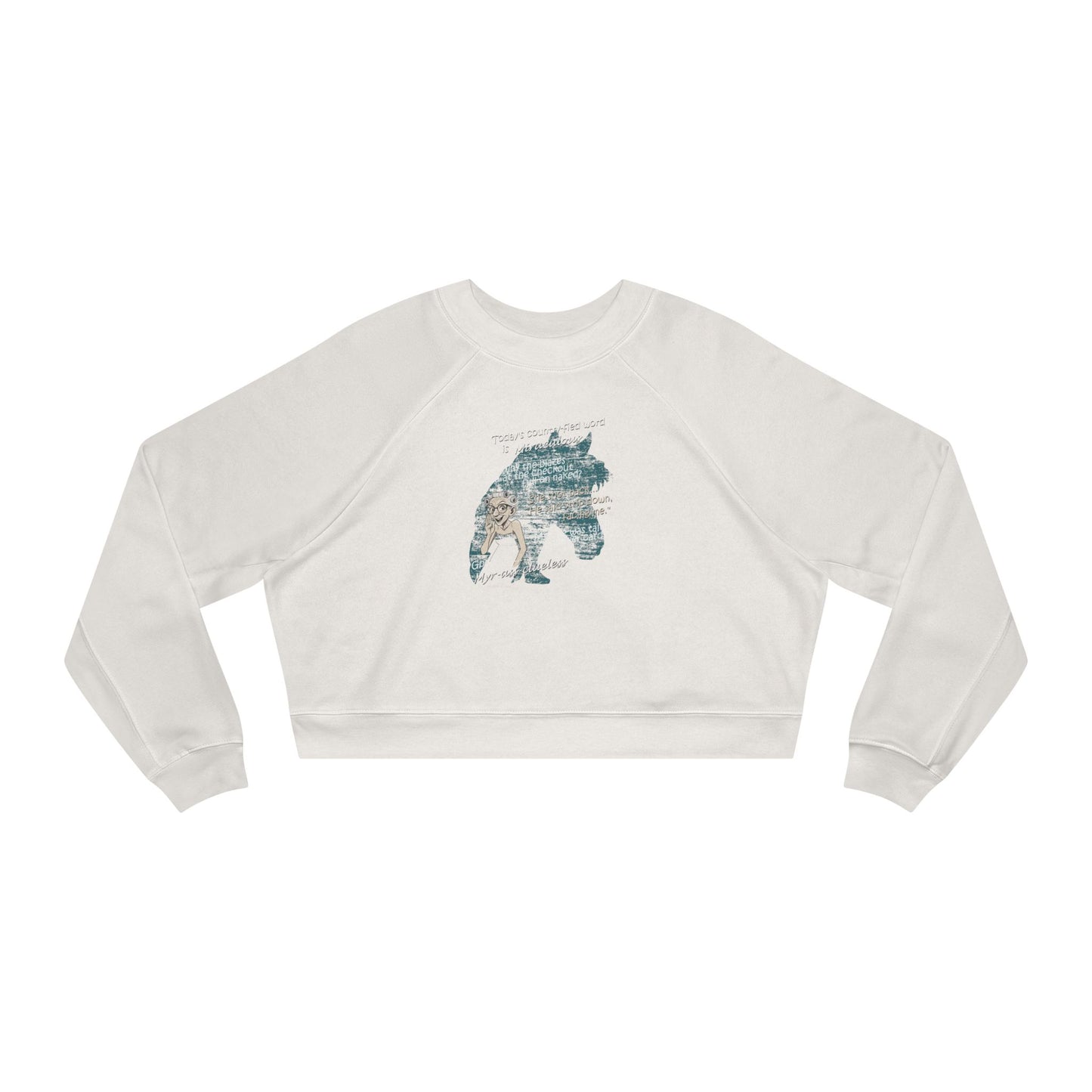 Miraculous - Women's Cropped Fleece Pullover