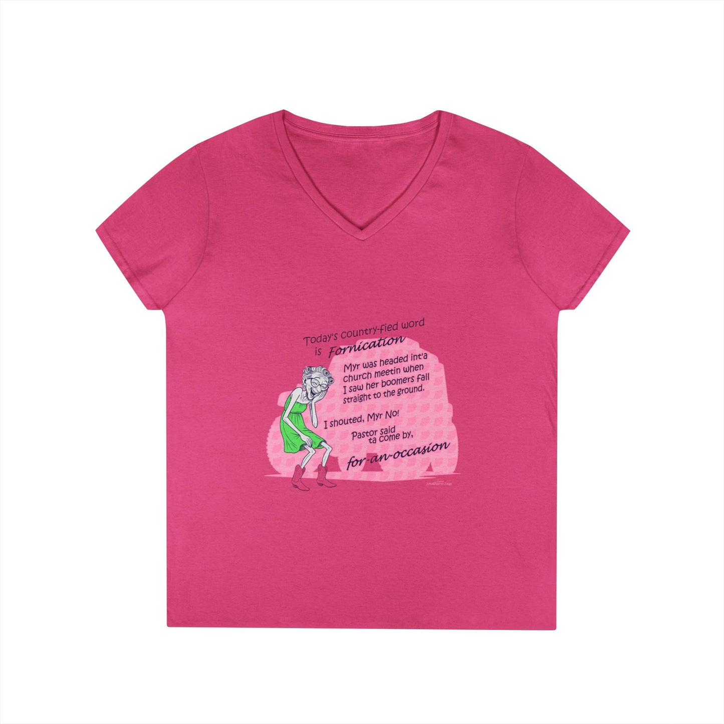 Miraculous - Ladies' V-Neck T-Shirt