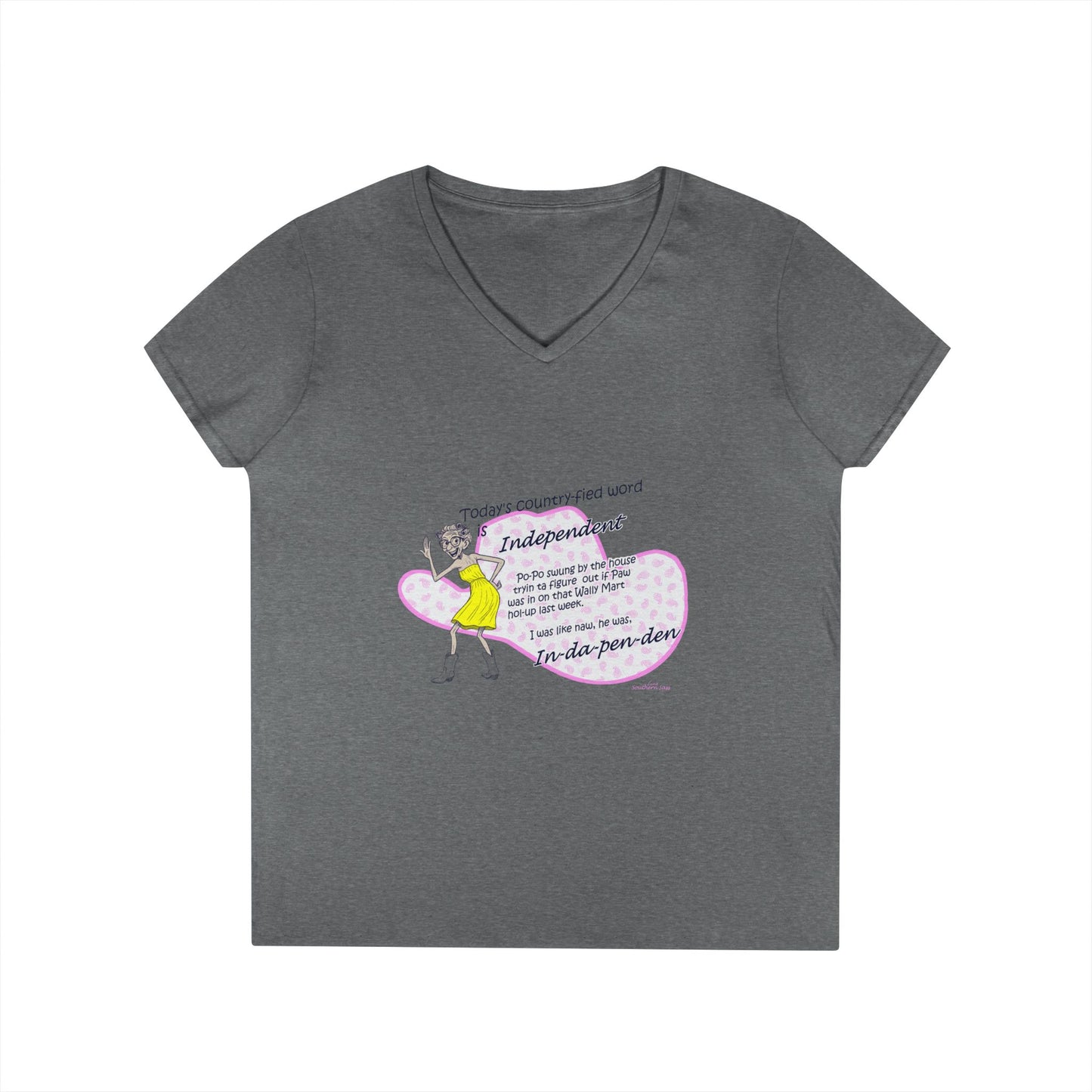 Independent - Ladies' V-Neck T-Shirt