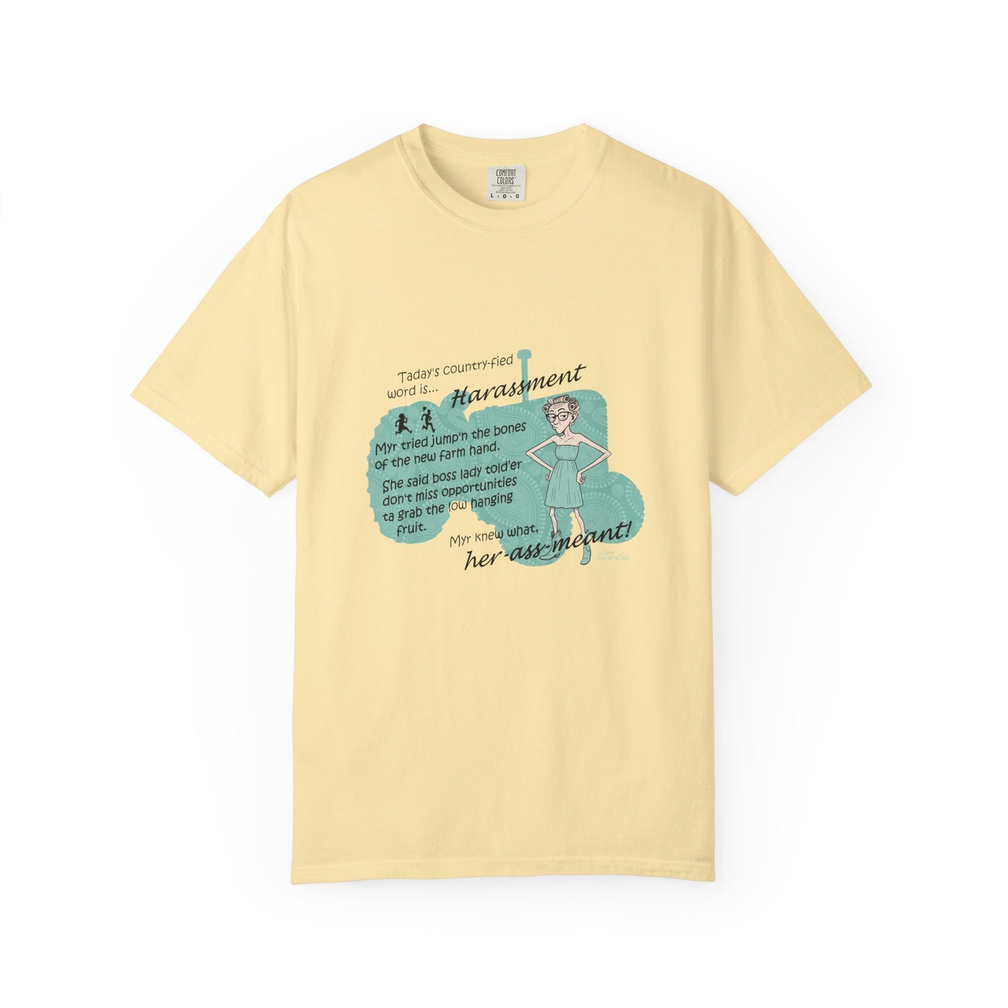 Harrassment - Unisex Garment-Dyed T-shirt