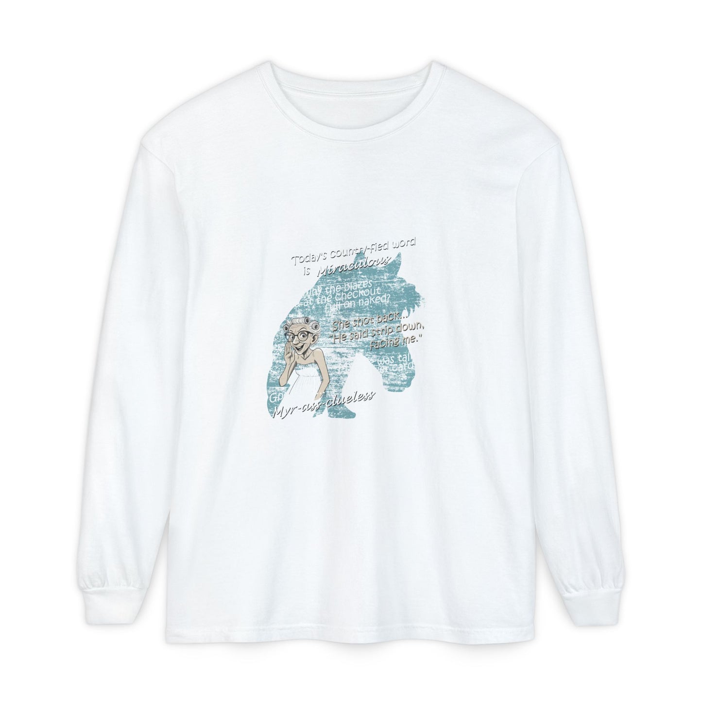 Miraculous - Unisex Garment-dyed Long Sleeve T-Shirt