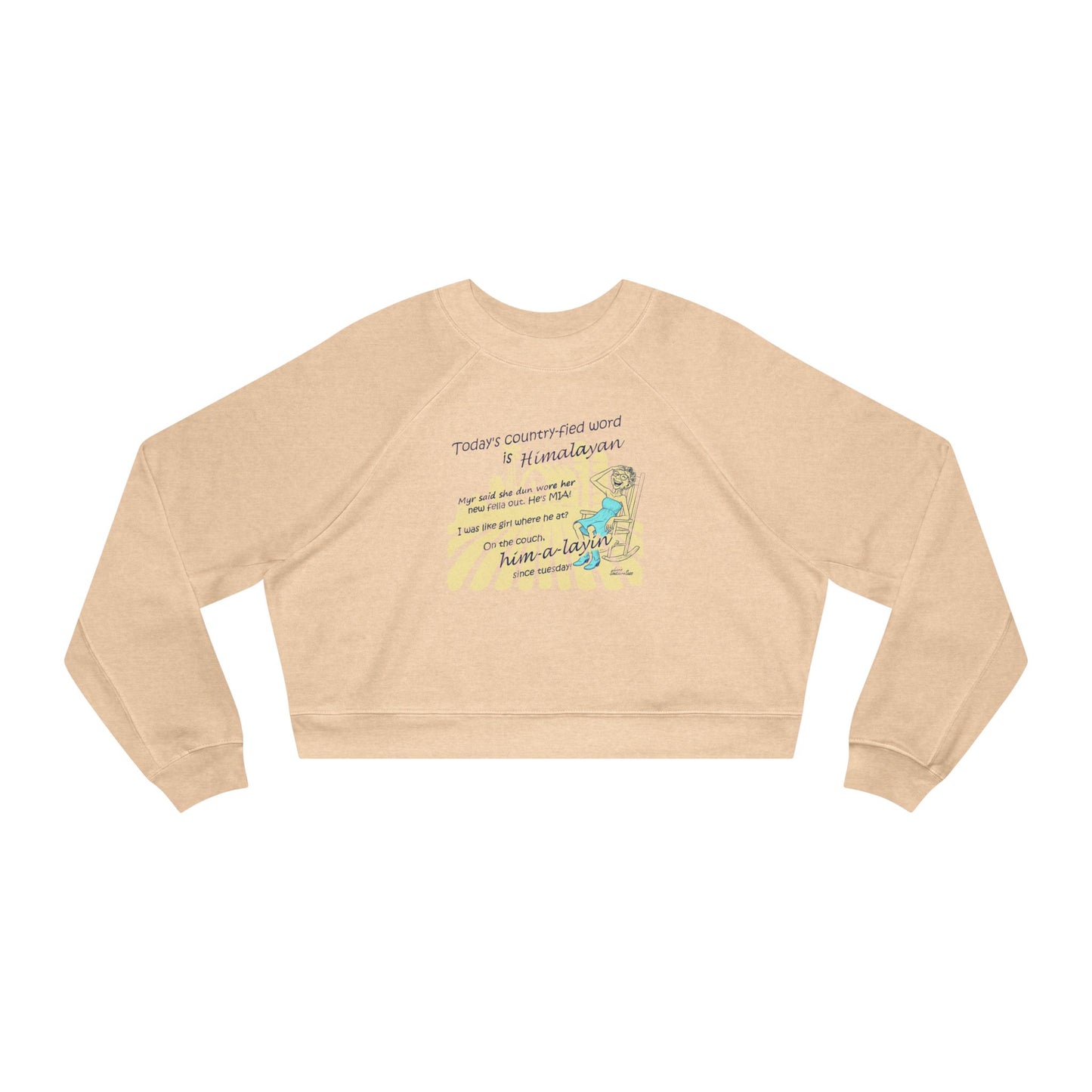 Himalayan - Women's Cropped Fleece Pullover