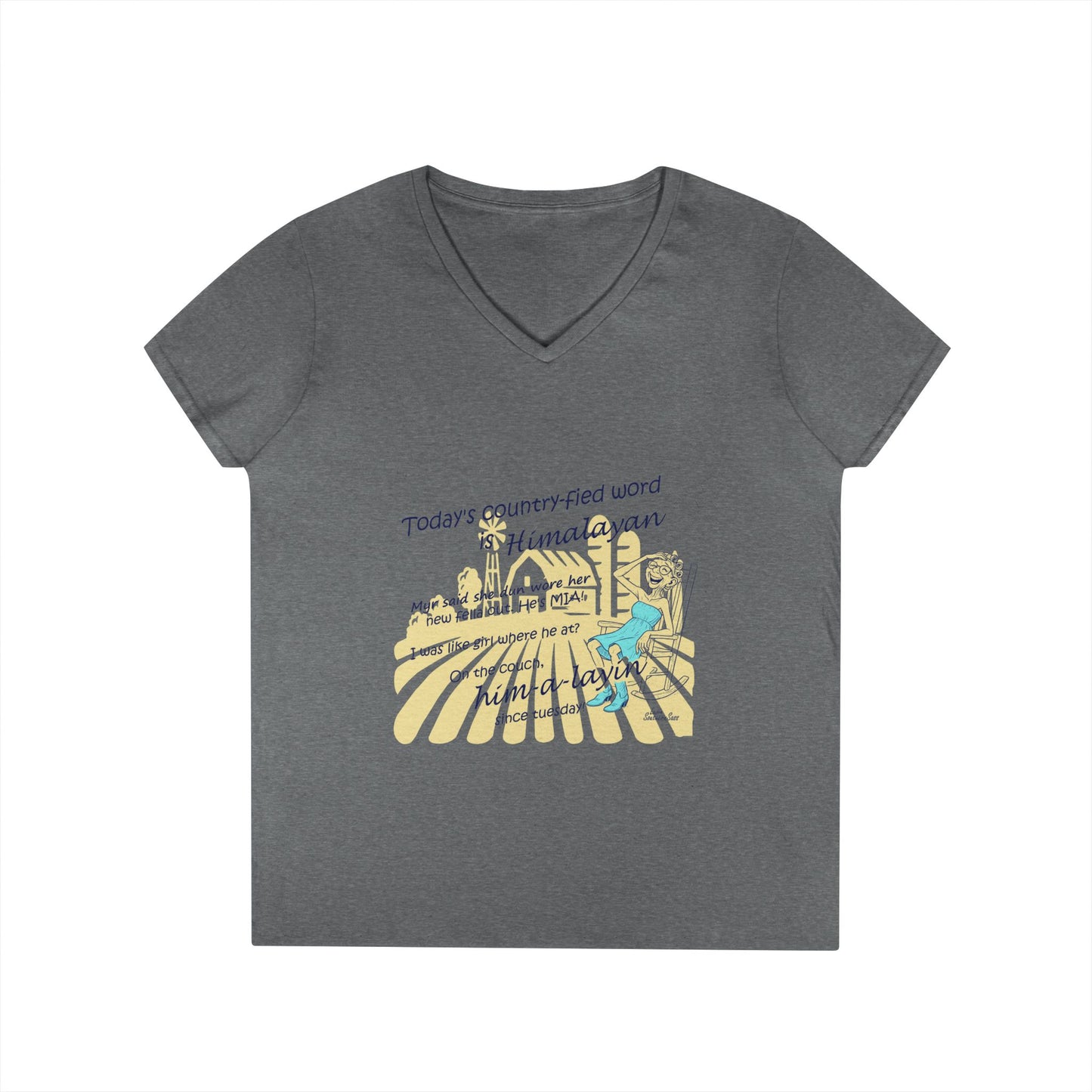 Himalayan - Ladies' V-Neck T-Shirt