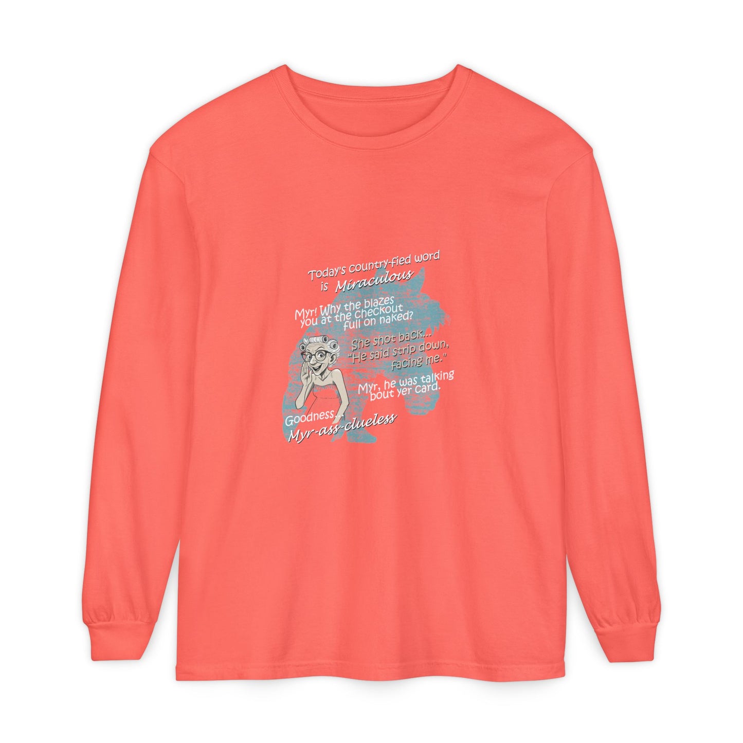 Miraculous - Unisex Garment-dyed Long Sleeve T-Shirt